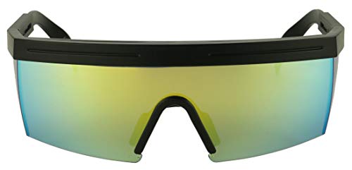 ShadyVEU Retro Performance Mirrored Sports TR90 Unbreakable Sunglasses Extendable Arms Adjustable Soft Nose Pads3