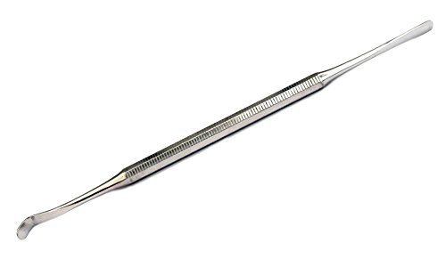 BeautyTrack Satin Edge Ingrown Toe Nail Lifter File Foot Nail Cleaner Podiatry Chiropody Stainless Steel Instruments Rust