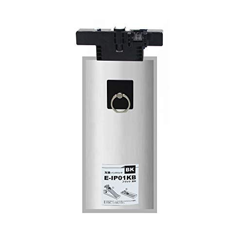 EPSON 互換インク IP01KB ブラック大容量×10本 パック ISO14001 ISO9001認証工場生産品 ICチップ残量表示対応 安心 対応機種: PX-M884F / PX-M884FC0 / PX-M885F / PX-M885FR1 / PX-S884 / PX-S884C0 / PX-S885 / PX-S885R1