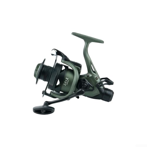 Niceminiwall Carrete giratorio de metal completo, carrete de pesca de caña de mar, carrete de pesca de ancla de 12 kg (DC7000)