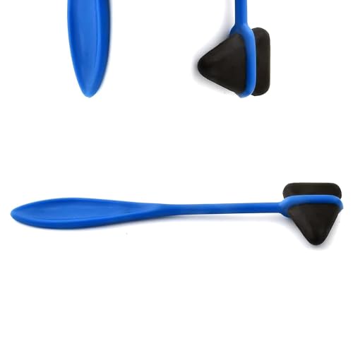 PRECISE CANADA Taylor Percussion Hammer with Black Head Plastic Handle Blue Color 7-1/2