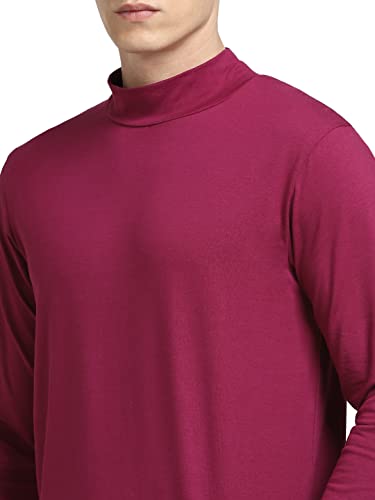 Image of Jack & Jones Men's Cotton Solid Slim Fit Crew Neck T-Shirt