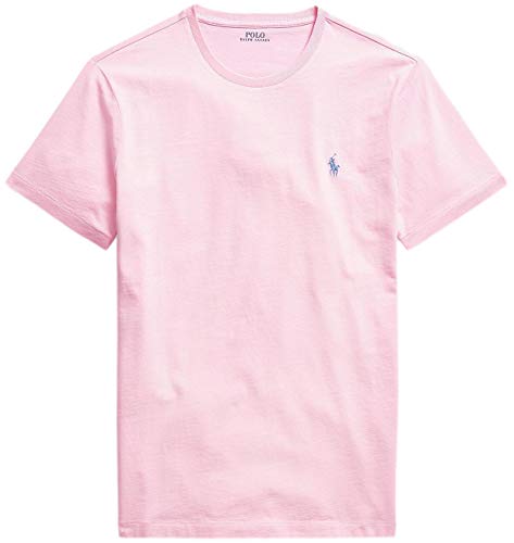 Image of POLO RALPH LAUREN Mens Big & Tall Crew Neck T-Shirt (4XB, Pink)