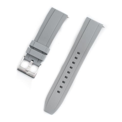 Image of StrapHabit Quick Release Rubber Watch Strap Band FKM 20mm 22mm 24mm