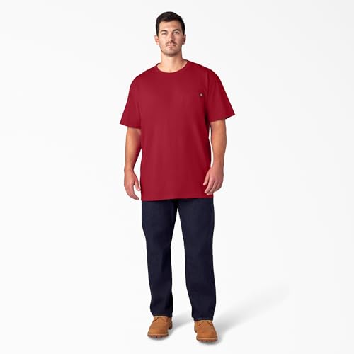 Image of Dickies Men's Heavyweight Heathered Short Sleeve Pocket T-Shirt