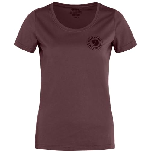 Fjällräven Damen 1960 Logo T-Shirt, Port, XL