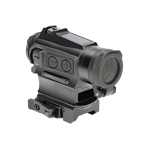 Image of HOLOSUN HS515CM Red 2 MOA Dot & 65 MOA Circle Micro Sight for Rifle - Solar /Battery Super LED Sight with Multiple Reticle System & 12 Brightness Settings