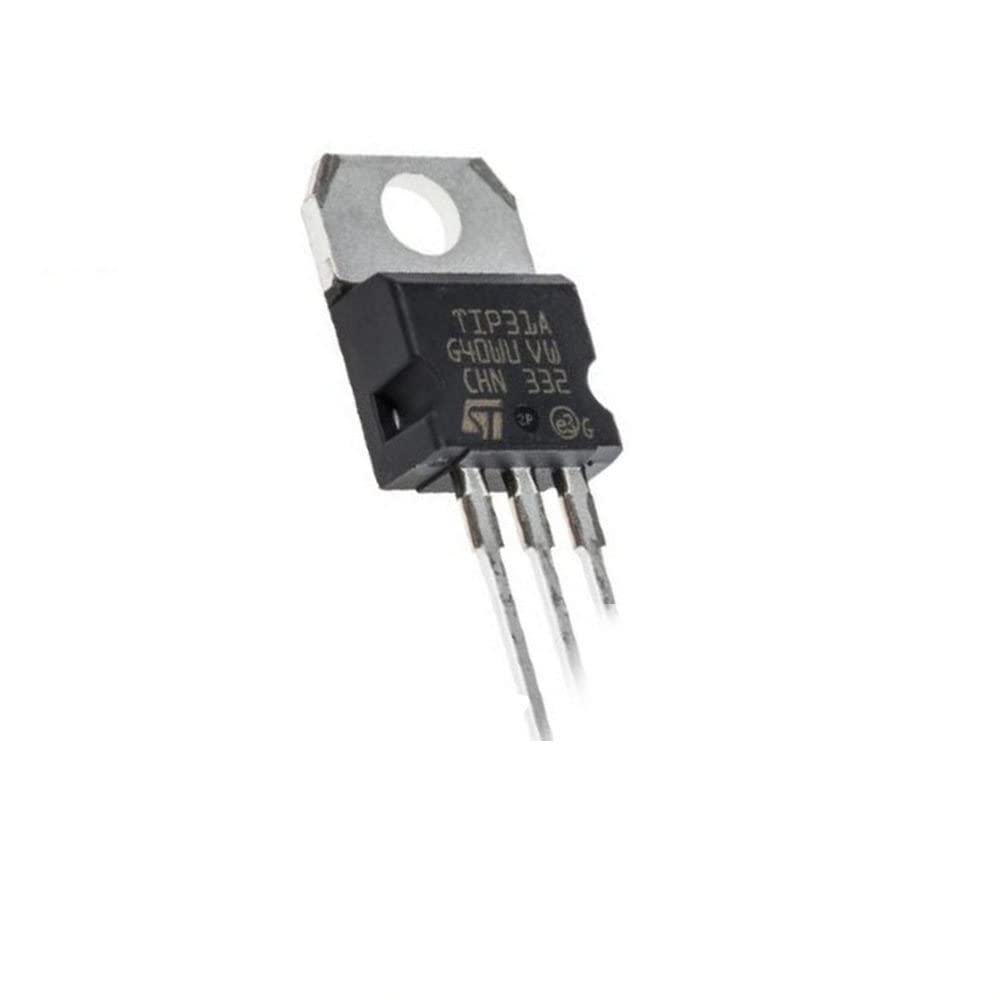 20Pcs TIP31A TO-220 ST in-Line Transistor NPN Transistor 3A 60V