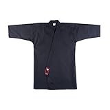 Color negro YariNoHanzo Iaido Gi Master 2.0  Iaido Chaqueta Negro 170 cm ( Manufacturer : 4)