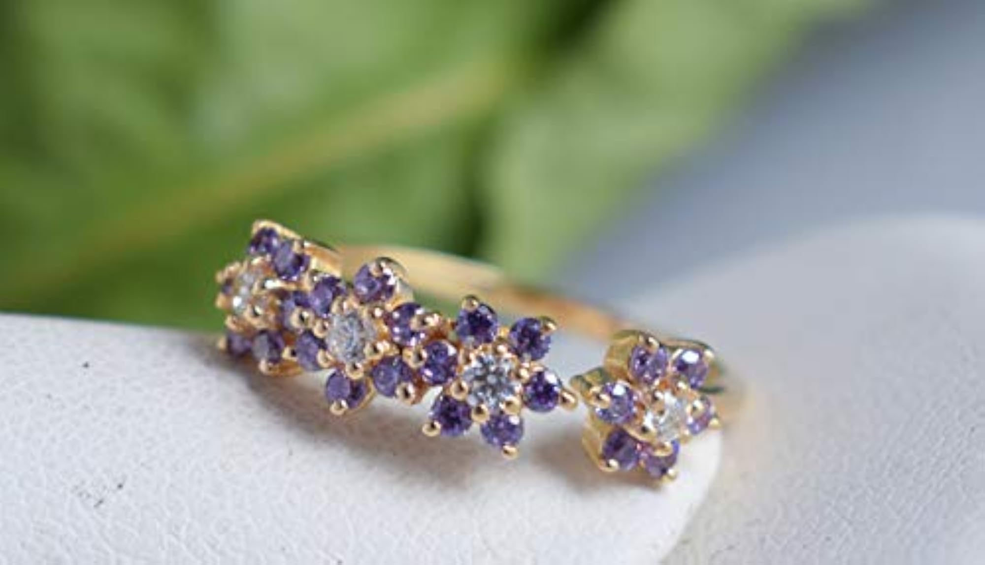 Solid 925 Sterling Silver Stacking Ring, Gold Plated
