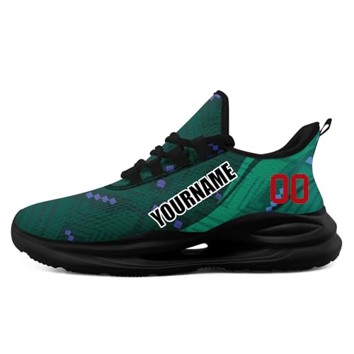 coolcustomize Custom Soccer Theme Sneakers, Personalized...