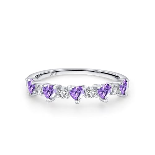 Bague cœur argent 925 et zircons à porter au quotidien