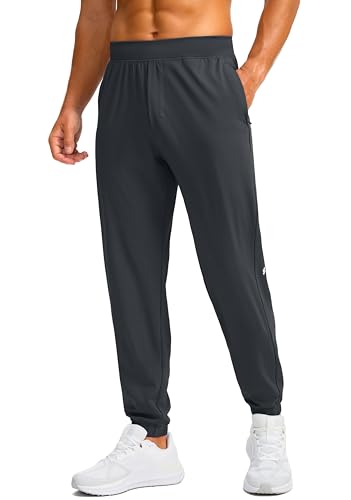 Soothfeel Men's Joggers with Zipper Pockets