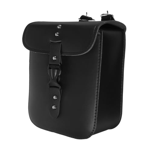 Bolsa de manillar para motocicleta de cuero PU Saddlebags para motocicleta eléctrica bolsa colgante miniatura 1