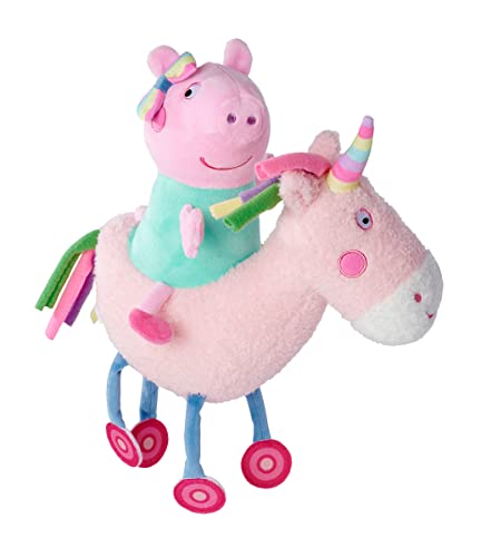 Peluche de Peppa Pig con Unicornio el regalo ideal para nacimientos y bautizos