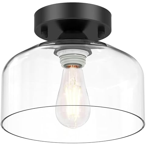 LACCEN Semi Flush Mount Ceiling Light Cover