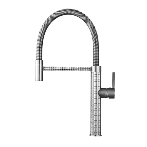 Mitigeur à ressort pivotant avec commande fluide eau chaude et froide - 4