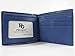 Pelgio Genuine Stingray Shagreen Skin Leather Bifold Wallet (Blue)
