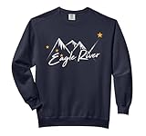 Eagle River Alaska Flag Mountains Shirt Distressed...