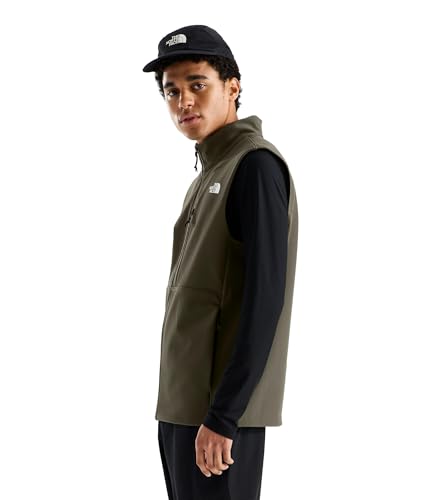 Image of THE NORTH FACE Men's Apex Bionic 3 Windproof Vest | Water & Wind Resistant Softshell With Zippered Pockets, Adjustable Hem