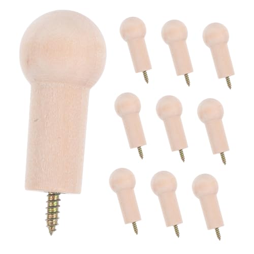 Perchas Pared Originales Madera Marca DIYEAH