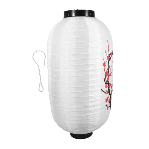 Abaodam 日式防水梅花提灯 屋外吊り下げ装飾ランタン 和風デザイン 寿司店 居酒屋 バーベキュー店用 耐久性と実用性のある屋内屋外両用ラン