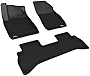 3D MAXpider Custom Fit Kagu Floor Mat (Black) for 2020-2022 Buick Encore GX - 1ST Row 2ND Row