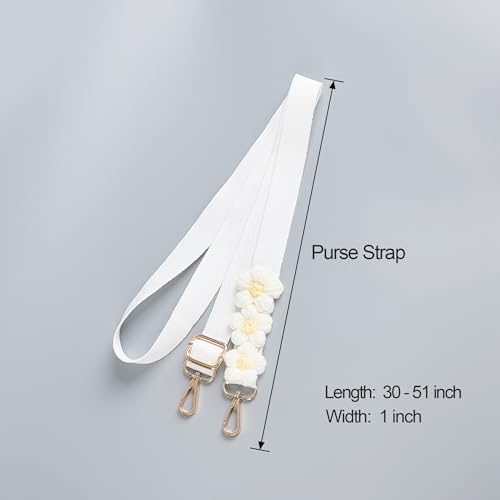 Image of chushui 1 inch Purse Strap,Replacement Crossbody Strap Adjustable Shoulder Strap for Handbag Bag