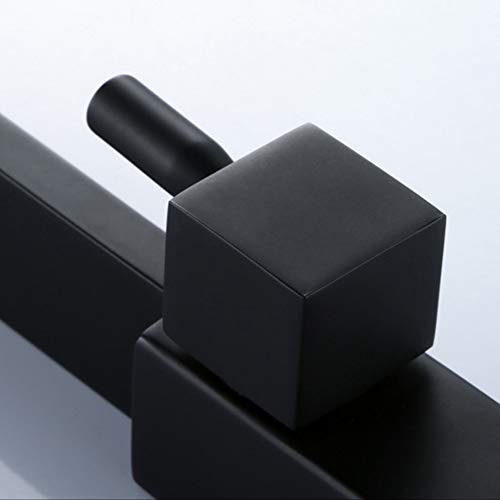 Tapón de lavabo negro mate con efecto estrella de luz LWX 6