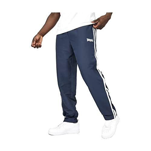 Lonsdale Herren 2 Stripe Gewebte Trainingshose Marineblau L