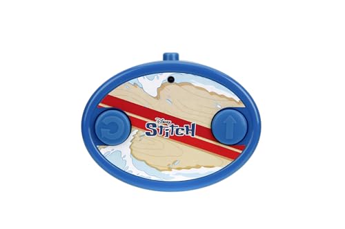 Jada Toys RC Surfer Stitch (25 cm) - ferngesteuertes Disney Fahrzeug mit 360°-Spins und Stunts, Spielzeug für Fans und Kinder ab 3 Jahre inkl. Fernbedienung