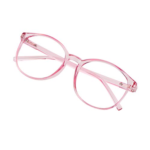 Image of VisionGlobal Blue Light Blocking Glasses, Lightweight Oval Frame, Computer Glasses for Gaming, Office, TV