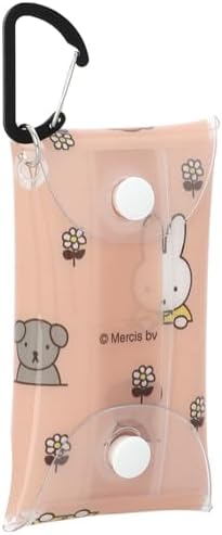 Miffy miffy0014 Clear Pouch with Carabiner, Mini Pouch
