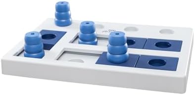 TRIXIE Chess Strategy Game, Advanced Dog Puzzle Toy, Level 3 Activity, Treat Puzzle, Interactive Play, Enrichment