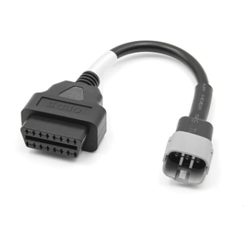 6�s��-OBD2 �o�C�N�p�f�f�A�_�v�^�[ �R�[�h���[�_�[�P�[�u�� �R�l�N�^�[ For �X�Y�L GSX-R 1000 R 2017�N�ȍ~ SV 650 2018�N�ȍ~�p OBD2�f�f�P�[�u�� �R�l�N�^�[ �I�[�g�o�C �X�L���i�[�f�f�c�[�� [���s�A���i]