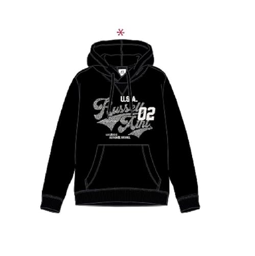 Russell Athletic Vein-Pull Over Hoody Sweatshirt Homme en coton confortable