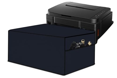 Image of Stylista Waterprood and Dustproof Printer Cover Suitable for Brother Ink Tank DCP-T730DW, Heavy-Duty blue Thick Polyester