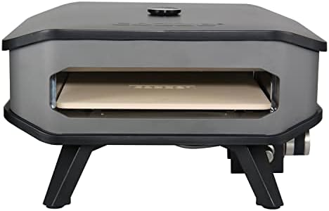 Cozze Horno de gas para pizzas Cozze® 13" con termómetro y piedra para pizzas 5,0 kW