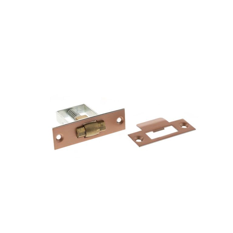 Kooples Hardware Atlantic Adjustable Architectural Heavy Duty Roller Catch for Doors and Cabinets (Urban Satin Copper)