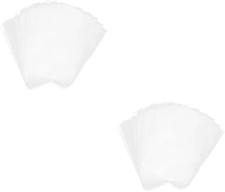 NUOBESTY 20 Peças Saco De Armazenamento De Folhas Soltas Mangas De Foto Flip Para Fichário Mangas Transparentes Envelope A4 Envelopes Transparentes Envelopes De Plástico Transparente Saco