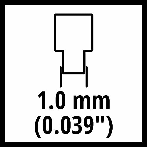 Original Einhell Ersatzkette 15 cm (Astkettensägen-Zubehör, passend für GE-PS 18/15 Li BL, Kettenlänge 15 cm, 28 Treibglieder, 3/10 Zoll Kettenteilung)