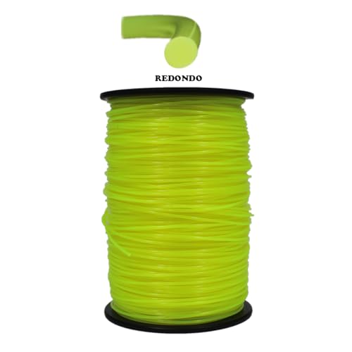 Fio De Nylon Redondo 1,8mm Profissional Para Roçadeira 1kg