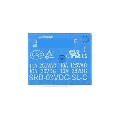 Relais de puissance SRD-12VDC-SL-C pour réparer une carte électronique en panne, type PCB 5 pins