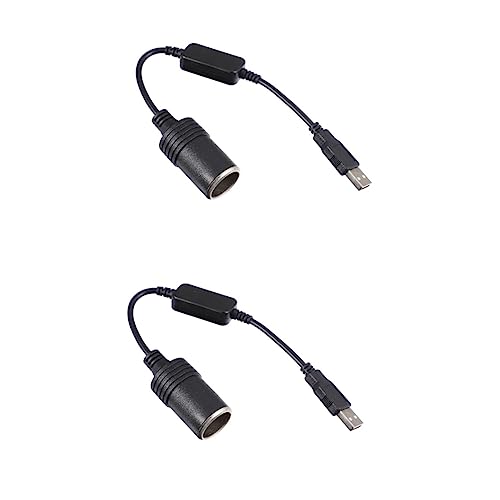 Convertidor de USB para mechero de coche de 2 piezas para DVR