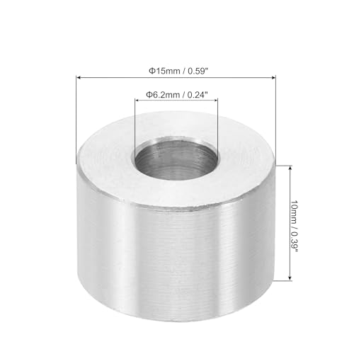 Entretoise en aluminium M6 pour alignement parfait et isolation de vis
