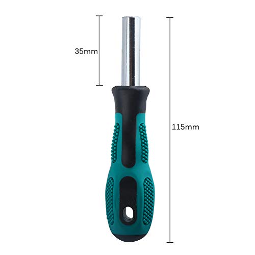 6.35Mm Mini Short Screwdriver Handle Magnetic Bit Holder Extension 1/4 Inch Hex Shank Socket Adapter Hand Tools #TOP2