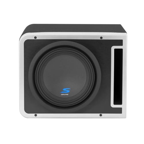 Alpine S-SB12V Pre-Loaded S-Series 12-inch Subwoofer Enclosure