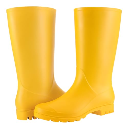 Image of Asgard Women's Tall Rain Boots Waterproof Knee High Rainboots Rubber Wellies