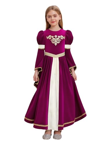 Robe cosplay renaissance fille pour fête halloween et carnaval gothique