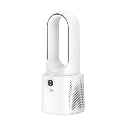 Ventilador de escritorio sin aspas, ventilador de mesa silencioso, parte inferior de goma antideslizante, silencioso portátil, ventilador de mesa con enfriador de aire, alimentado por USB, portátil